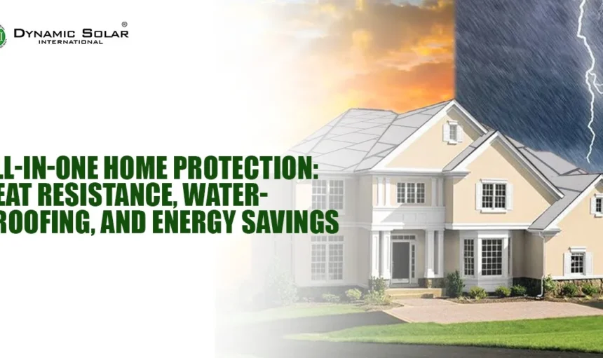 All-in-One Home Protection Heat Resistance, Waterproofing, and Energy Savings All-in-One Home Protection Heat Resistance, Waterproofing, and Energy Savings