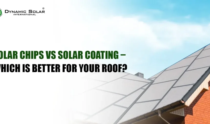 Solar Chips vs Solar Coating Which Is Better for Your Roof Solar Chips vs Solar Coating